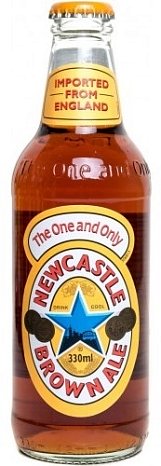 Пивной напиток "Ньюкасл Браун Эль" темный фильтрованный 0,33 л