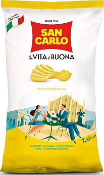 Чипсы картофельные "Сан Карло" "Крокканте" пакет п/п (0,180 кг) 
