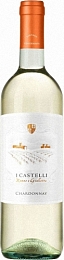 Вино "И Кастелли Ромео и Джульетта Шардоне" белое полусухое 0,75 л