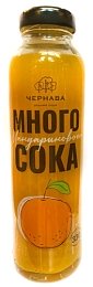 Сок мандариновый прямого отжима 0,33л ст.