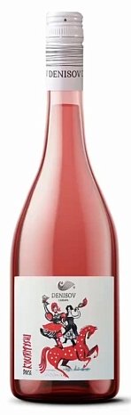 Вино "Барыня" сухое розовое 0,75 л (Денисова)