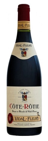 Вино "Кот-Роти Брюн э Блонд де Видаль-Флери" красное сухое 0,75 л