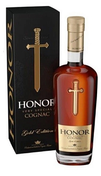 Коньяк "Онор ВС Голд Эдишн" трехлетний 0,75 л в п/к