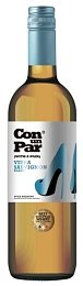 Вино "Утиель - Рекена "Кон ун Пар" Виура - Совиньон Блан" сухое белое 0,75 л
