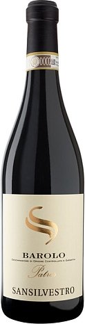 Вино "Сансильвестро Бароло Патрес" сухое красное 0,75 л