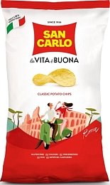 Чипсы картофельные "Сан Карло" "Классика" пакет п/п (0,180 кг) 