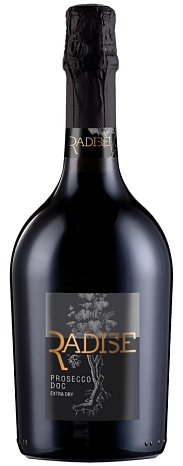 Вино игристое "Радизе" Просекко ДОК Экстра Драй" сухое белое 0,75 л