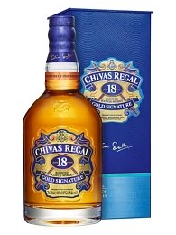 Виски "Чивас Ригал" 18 лет 0,7 л в п/у