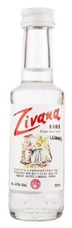 Водка виноградная "Зивания Зивана Лоел" 0,05 л