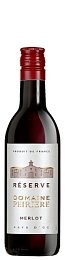 Вино "Домен Перьер Резерв Мерло" сухое красное 0,187 л