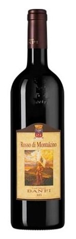 Вино "Россо ди Монтальчино" сухое красное 0,75 л Банфи 