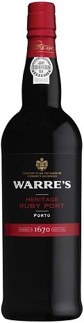 Портвейн "Уор'с  Херитидж Руби" вино ликерное (портвейн) 0,75 л
