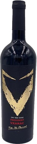 Вино "БТ Вайнери Президент Вранец" красное сухое 0,75 л