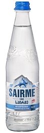 Вода Родники Саирме, негазированная, стекло 0,5 л
