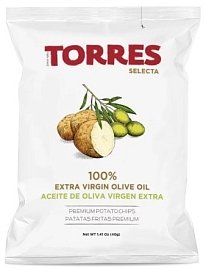Картофельные чипсы с оливковым маслом "TORRES" 40 г