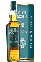 Виски "Глен Скоша 10 лет" солодовый 0,7 л в п/у