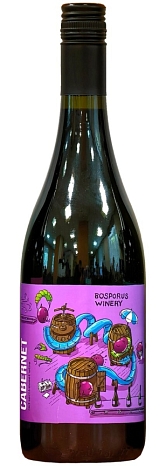 Вино "Боспорус Вайнери "Каберне" сухое красное 0,75 л