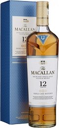 Виски "Макаллан Трипл Каск Мейчурд 12 лет" 0,7 л в п/у
