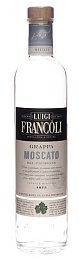 Водка виноградная "Граппа Луиджи Франколи. Москато дель Пьемонт" 0,7 л