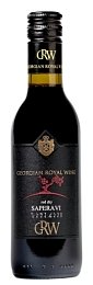 Вино "Саперави" красное сухое 0,187 л., серии "Georgian Royal Wine/Джорджиан Роял Вайн" 