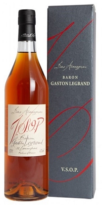 Бренди "Барон Г. Легран Ба Арманьяк ВСОП" 0,7 л, п/уп