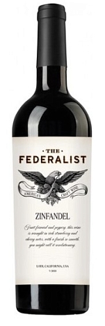 Вино "Федералист Лоди Зинфандель" сухое красное 0,75 л
