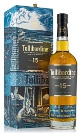 Виски шотландский односолодовый "Сингл Молт Туллибардин 15-летний" в п/к 0,7 л 