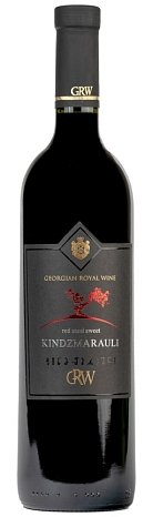 Вино ГРВ "Киндзмараули" красное полусладкое 0,75 л., серии "Georgian Royal Wine"