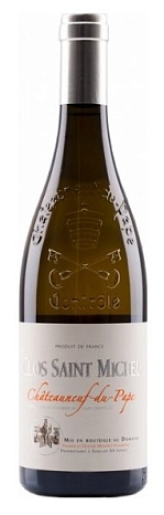 Вино "Кло Сен Мишель" Шатонеф дю Пап АОП" сухое белое 0,75 л