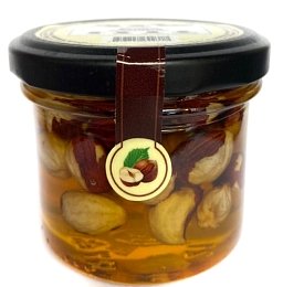 Мёд с фундуком  125мл 