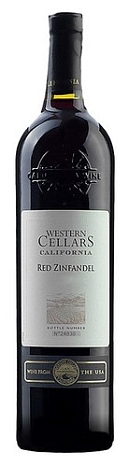 Вино "Вестерн Селларс Зинфандель" красное полусухое 0,75 л