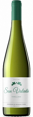 Вино "Сан Валентин" белое полусухое 0,75 л