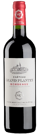Вино "Шато Гранд Плантей" сухое красное 0,75 л