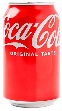 Напиток безалкогольный сильногазированный "Cоса-Соlа" (Кока-Кола") 330 мл ж/б