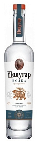 Водка "Полугар" 0,5 л