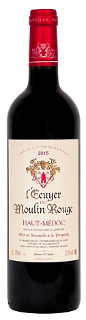 Вино "Л' Экюйе дю Мулен Руж О-Медок" красное сухое 0,75 л