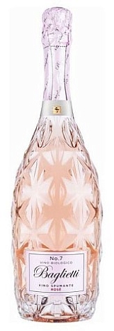 Вино игристое "47 Анно Домини Бальетти № 7 Спуманте Розе Экстра Драй" сухое розовое 0,75 л