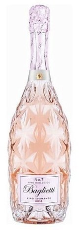 Вино игристое "47 Анно Домини Бальетти № 7 Спуманте Розе Экстра Драй" сухое розовое 0,75 л