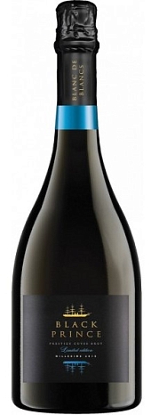Российское шампанское "Чёрный принц" экстра брют белое 0,75 л