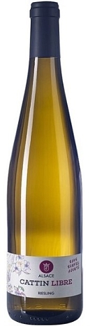 Вино "Эльзас блан Рислинг "Каттэн либр" АОП белое сухое 0,75 л