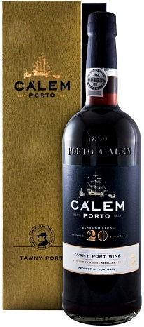 Портвейн "Калем 20-летний" ликерное выдержанное (портвейн) в п/к 0,75 л 