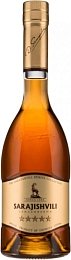 Коньяк "Сараджишвили 5 звезд" грузинский, выдержка 5 лет 0,5 л