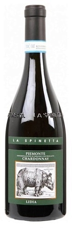 Вино "Ла Спинетта Лидия Пьемонт Шардоне" сухое белое 0,75 л