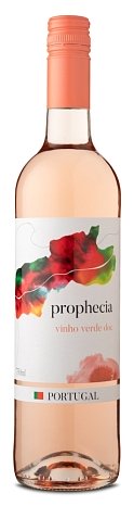 Вино "Виньо Верде. Профеция" полусухое розовое 0,75 л