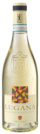 Вино "Лугана. Оттелла" белое сухое 0,75 л
