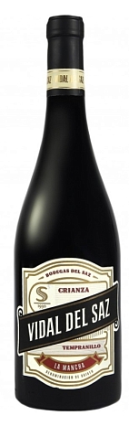 Вино "Видаль Дель САС Темпранийо Крианса" сухое красное 0,75 л