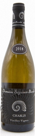 Вино "Шабли Вье Винь" белое сухое 0,75 л (Domaine Seguninot-Bordet)