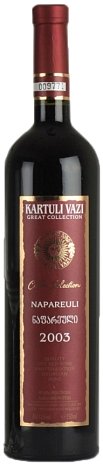 Вино "Напареули" серия Грейт Коллекшн красное сухое 0,75 л