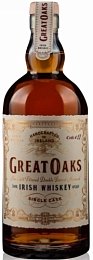 Виски "Грейт Оакс. Айриш виски. Сингл Каск" купажированный 0,7 л