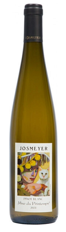 Вино "Эльзас. Жосмейер. Пино Блан "Миз дю Прантан" сухое белое 0,75 л